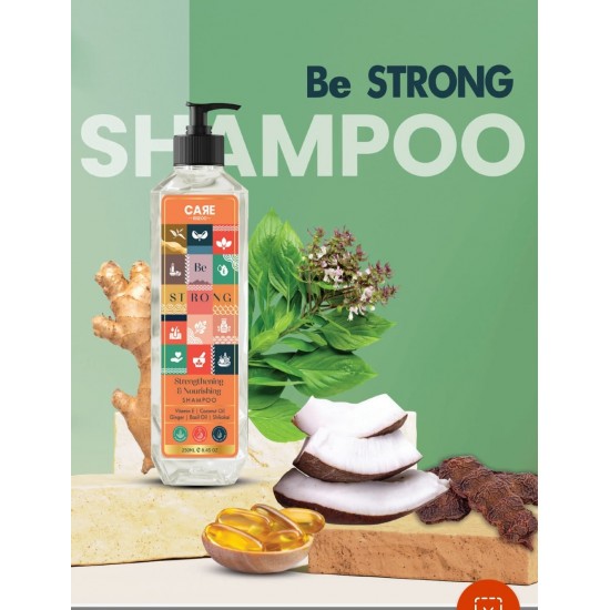 Be strong shampoo natural 100% free of chemicals